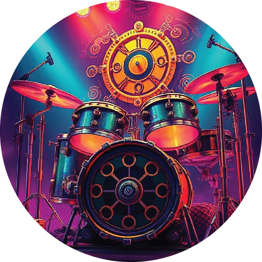 Drum Steampunk 2in