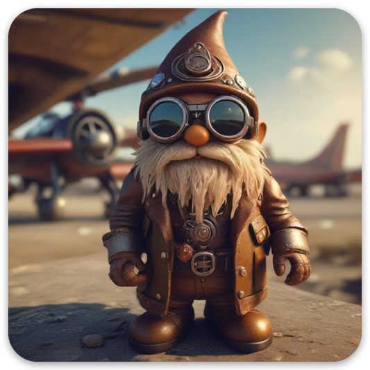 Steampunk Gnome Fighter Pilot 03