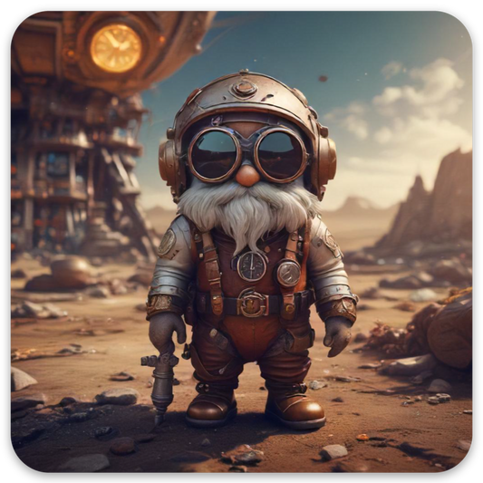 Steampunk Gnome Fighter Pilot01 | 3x3