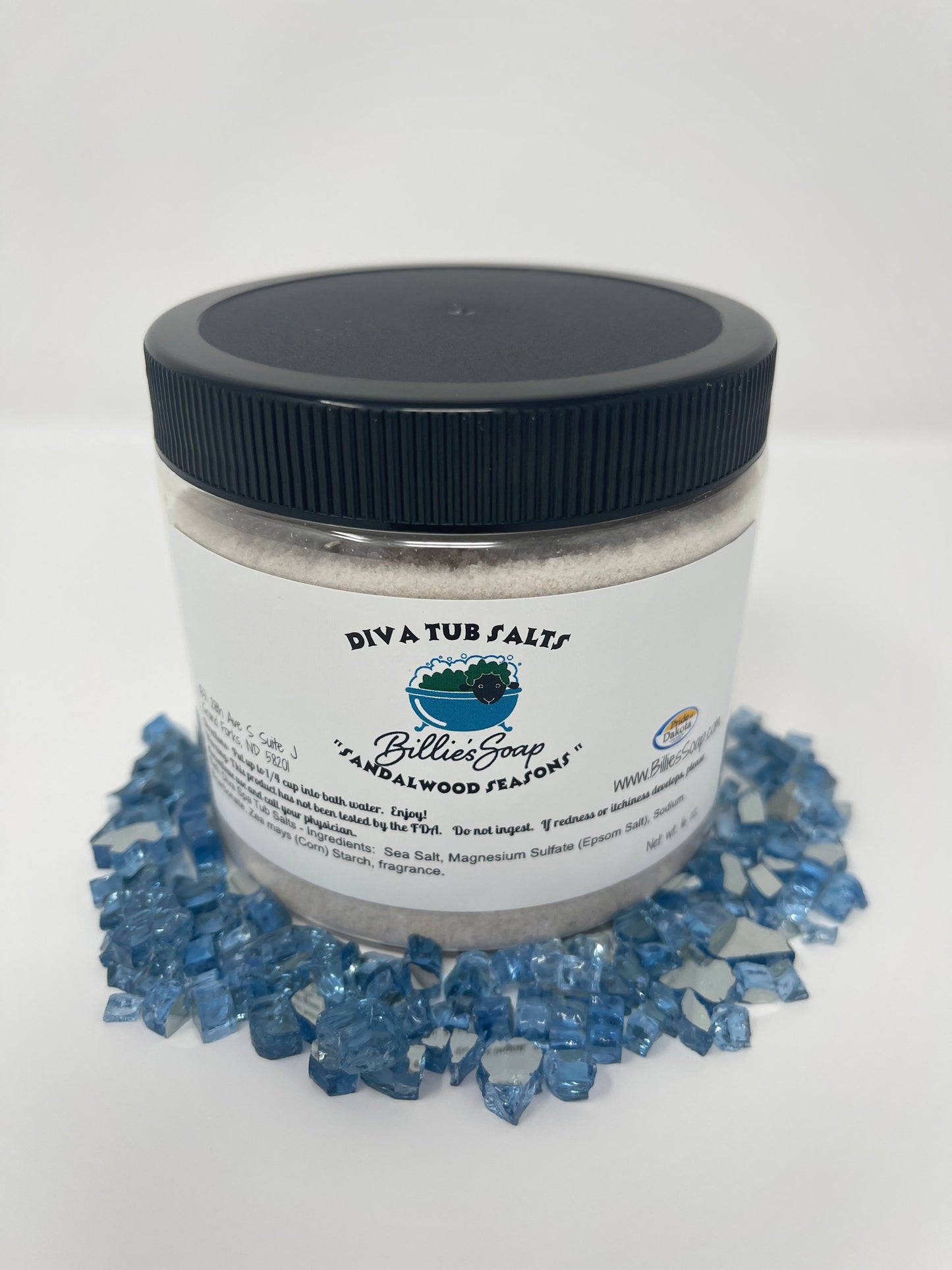 Bath Diva Tub Salts - Sandalwood Seasons