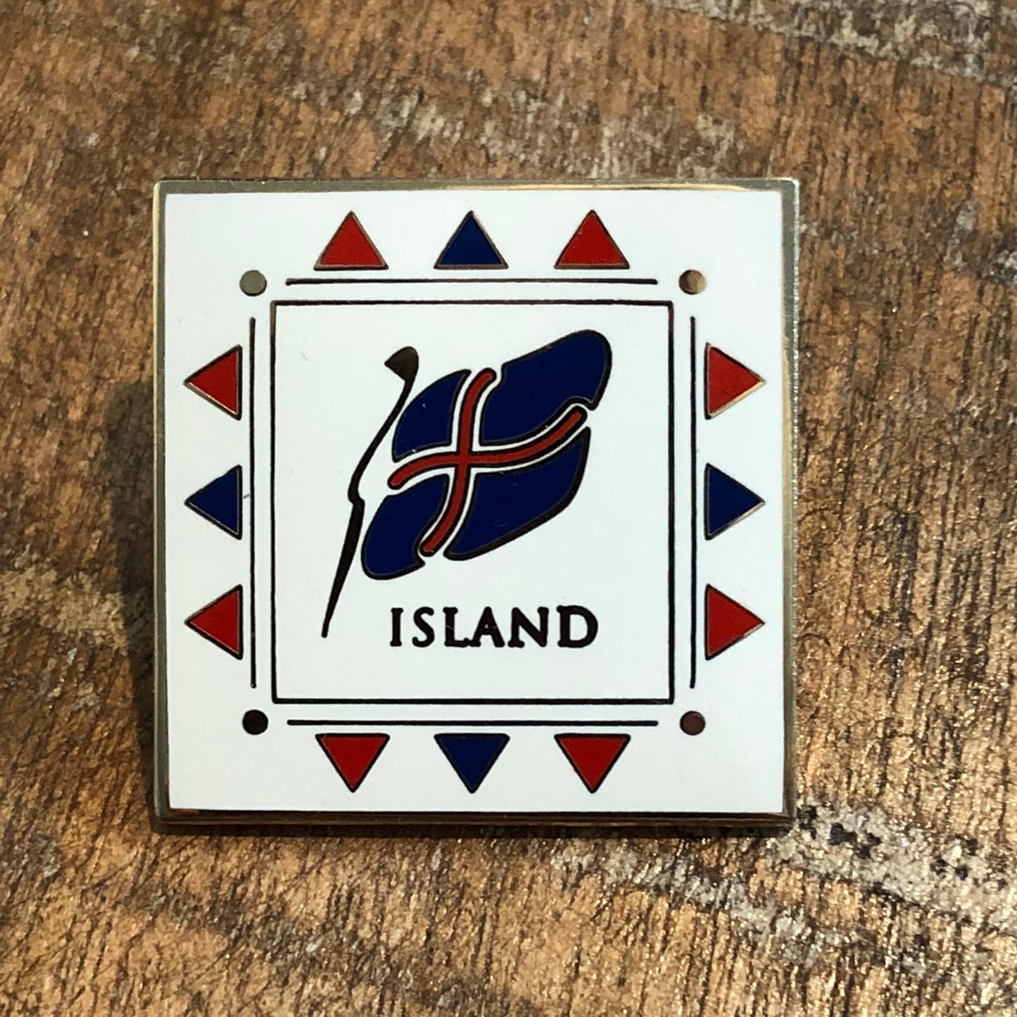 ICELAND - Island flag | PIN
